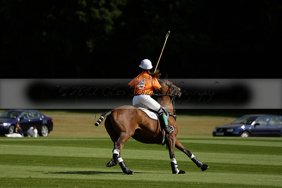 Cowdray Vikings v Los Hamblinos in the Bloom British Ladies Open Championship polo match 2013.07.20