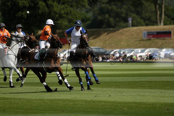 Cowdray Vikings v Los Hamblinos in the Bloom British Ladies Open Championship polo match 2013.07.20