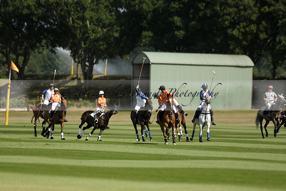 Cowdray Vikings v Los Hamblinos in the Bloom British Ladies Open Championship polo match 2013.07.20