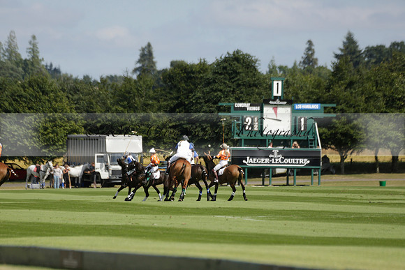Cowdray Vikings v Los Hamblinos in the Bloom British Ladies Open Championship polo match 2013.07.20