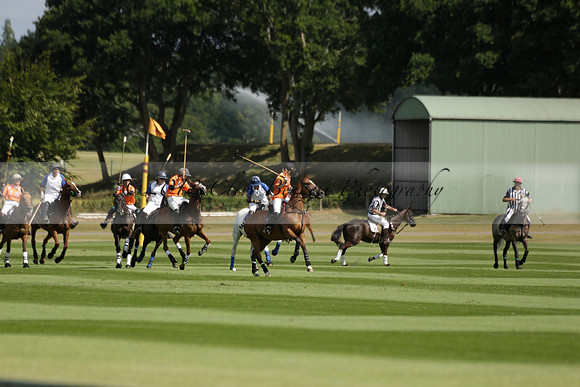 Cowdray Vikings v Los Hamblinos in the Bloom British Ladies Open Championship polo match 2013.07.20
