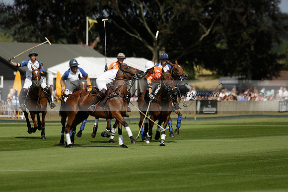 Cowdray Vikings v Los Hamblinos in the Bloom British Ladies Open Championship polo match 2013.07.20