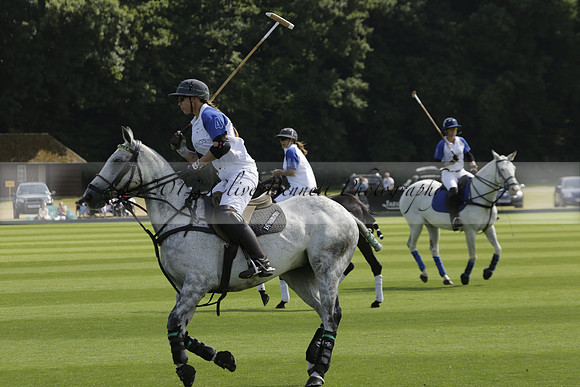 Cowdray Vikings v Los Hamblinos in the Bloom British Ladies Open Championship polo match 2013.07.20