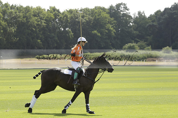 Cowdray Vikings v Los Hamblinos in the Bloom British Ladies Open Championship polo match 2013.07.20