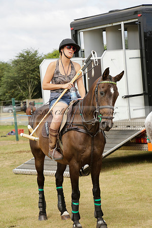 Cowdray Vikings v Los Hamblinos in the Bloom British Ladies Open Championship polo match 2013.07.20