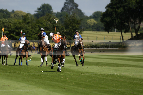Cowdray Vikings v Los Hamblinos in the Bloom British Ladies Open Championship polo match 2013.07.20
