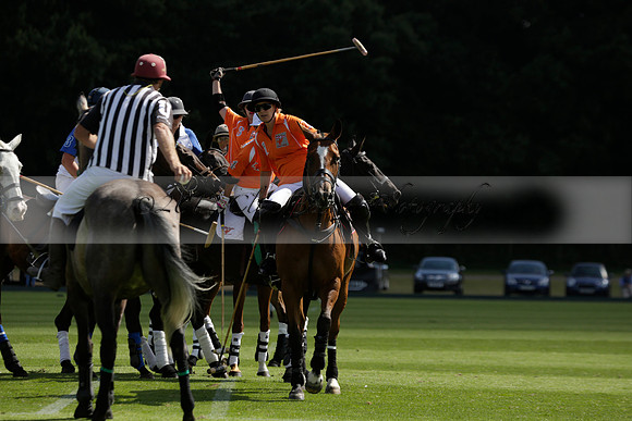 Cowdray Vikings v Los Hamblinos in the Bloom British Ladies Open Championship polo match 2013.07.20
