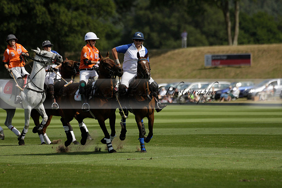 Cowdray Vikings v Los Hamblinos in the Bloom British Ladies Open Championship polo match 2013.07.20