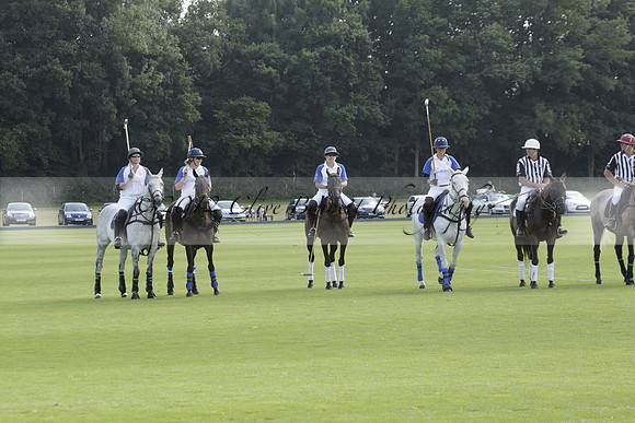 Cowdray Vikings v Los Hamblinos in the Bloom British Ladies Open Championship polo match 2013.07.20