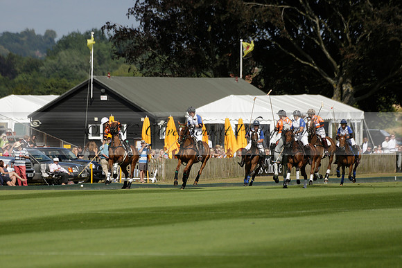 Cowdray Vikings v Los Hamblinos in the Bloom British Ladies Open Championship polo match 2013.07.20