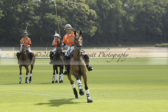 Cowdray Vikings v Los Hamblinos in the Bloom British Ladies Open Championship polo match 2013.07.20