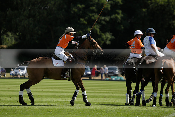 Cowdray Vikings v Los Hamblinos in the Bloom British Ladies Open Championship polo match 2013.07.20
