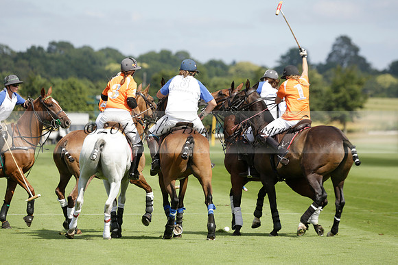 Cowdray Vikings v Los Hamblinos in the Bloom British Ladies Open Championship polo match 2013.07.20
