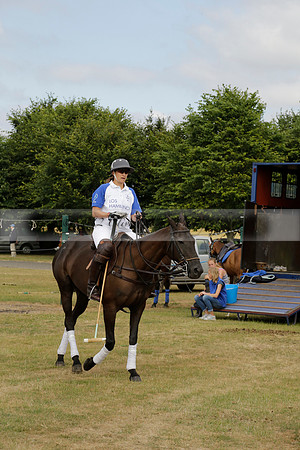 Cowdray Vikings v Los Hamblinos in the Bloom British Ladies Open Championship polo match 2013.07.20