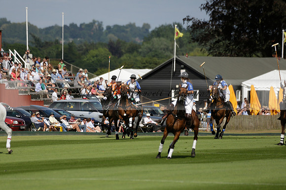 Cowdray Vikings v Los Hamblinos in the Bloom British Ladies Open Championship polo match 2013.07.20