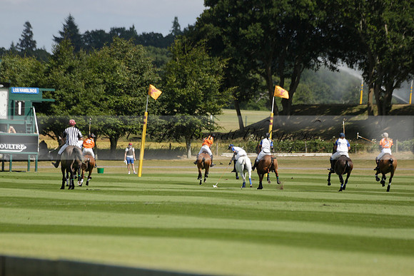 Cowdray Vikings v Los Hamblinos in the Bloom British Ladies Open Championship polo match 2013.07.20