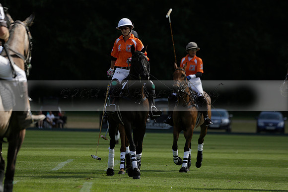 Cowdray Vikings v Los Hamblinos in the Bloom British Ladies Open Championship polo match 2013.07.20