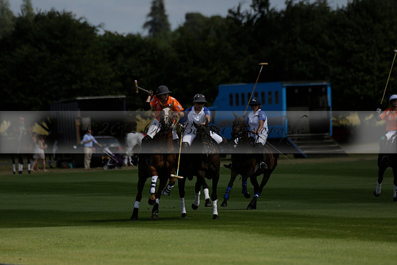 Cowdray Vikings v Los Hamblinos in the Bloom British Ladies Open Championship polo match 2013.07.20