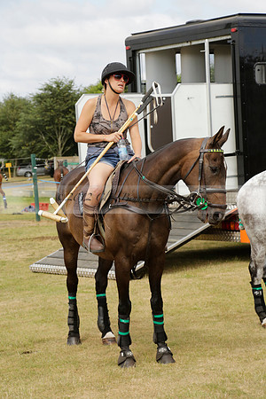 Cowdray Vikings v Los Hamblinos in the Bloom British Ladies Open Championship polo match 2013.07.20
