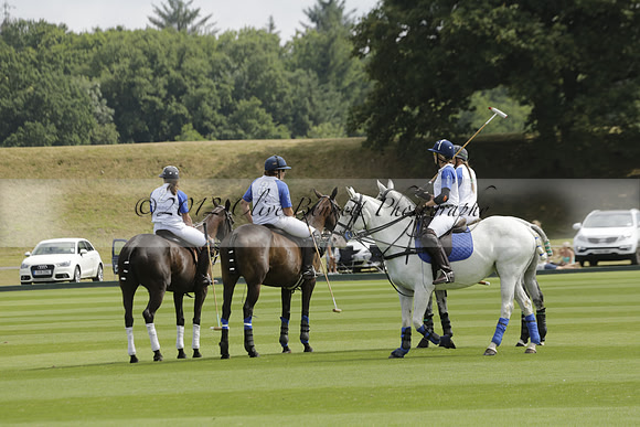 Cowdray Vikings v Los Hamblinos in the Bloom British Ladies Open Championship polo match 2013.07.20