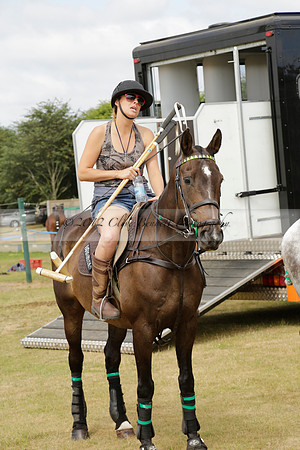 Cowdray Vikings v Los Hamblinos in the Bloom British Ladies Open Championship polo match 2013.07.20