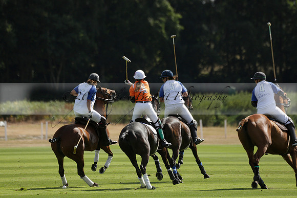 Cowdray Vikings v Los Hamblinos in the Bloom British Ladies Open Championship polo match 2013.07.20