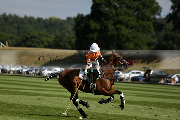 Cowdray Vikings v Los Hamblinos in the Bloom British Ladies Open Championship polo match 2013.07.20