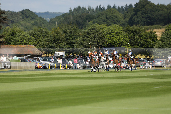 Cowdray Vikings v Los Hamblinos in the Bloom British Ladies Open Championship polo match 2013.07.20