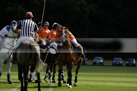 Cowdray Vikings v Los Hamblinos in the Bloom British Ladies Open Championship polo match 2013.07.20