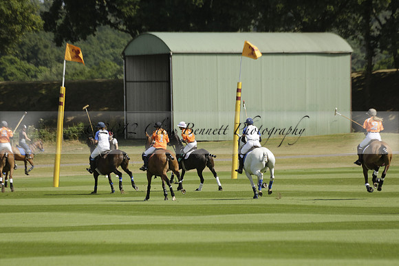 Cowdray Vikings v Los Hamblinos in the Bloom British Ladies Open Championship polo match 2013.07.20