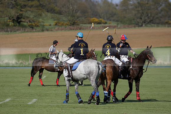 Witley Park Farm v Coombe Place in a Jersey Lilies Polo match 2013.05.02