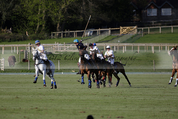 Witley Park Farm v Coombe Place in a Jersey Lilies Polo match 2013.05.02