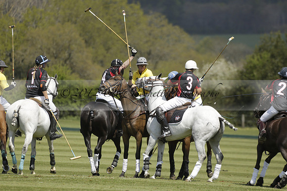 Maiz Dulce  v Enigma in a Tyro Cup Polo match  2013.05.06
