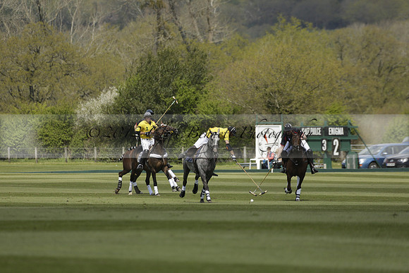 Maiz Dulce  v Enigma in a Tyro Cup Polo match  2013.05.06