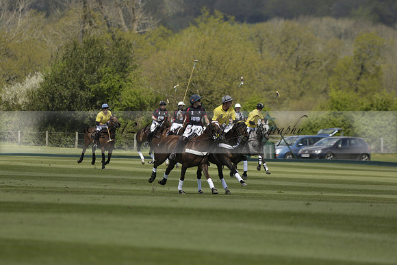 Maiz Dulce  v Enigma in a Tyro Cup Polo match  2013.05.06