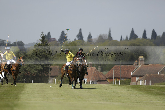 Maiz Dulce  v Enigma in a Tyro Cup Polo match  2013.05.06