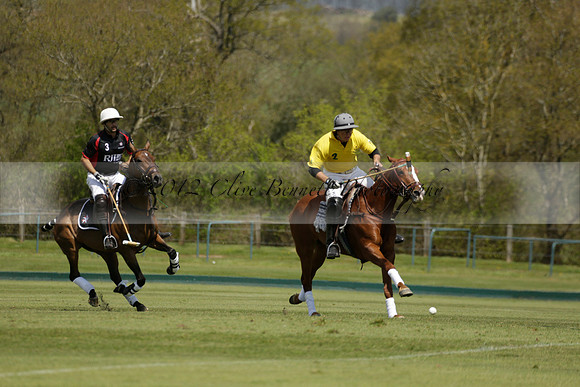 Maiz Dulce  v Enigma in a Tyro Cup Polo match  2013.05.06