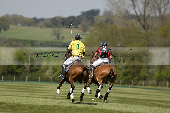 Maiz Dulce  v Enigma in a Tyro Cup Polo match  2013.05.06