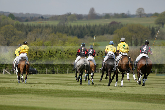 Maiz Dulce  v Enigma in a Tyro Cup Polo match  2013.05.06