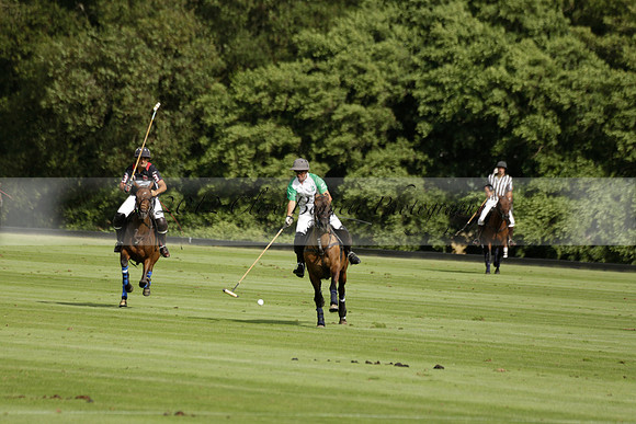 Jaeger Le Coultre (black)  v Wairakei Pastoral (white) in a Jaeger Le Coultre Holden White Cup polo match played on 29 July 2013 at Cowdray Park Polo Club on Brooksfieldwww.polopictures.co.uk