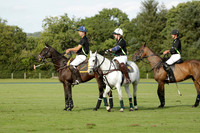 Ice Craft (red) v Hincha Pelota (black) in a Lodsworth Cup Polo match on Ambersham 5 at Cowdray Park Polo Club on Friday 30 August 2013. 2013.08.30 www.polopictures.co.uk