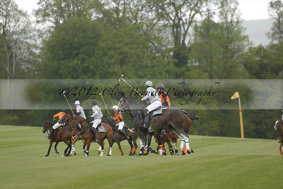 Four Quarters Orange v Ferne Park  in a Dollar Cup Polo match 2013.05.13