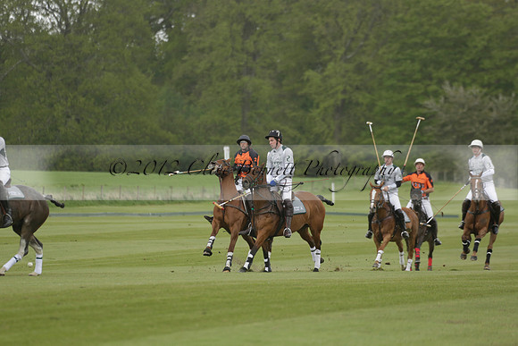 Four Quarters Orange v Ferne Park  in a Dollar Cup Polo match 2013.05.13