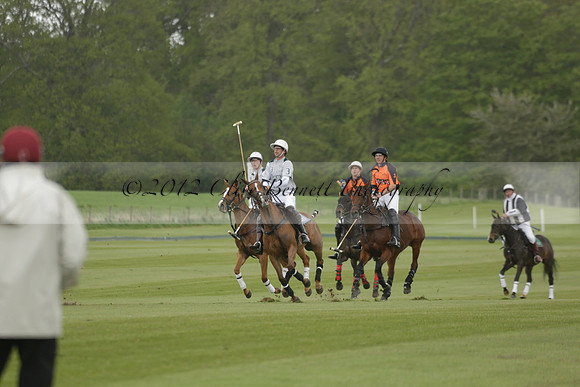 Four Quarters Orange v Ferne Park  in a Dollar Cup Polo match 2013.05.13