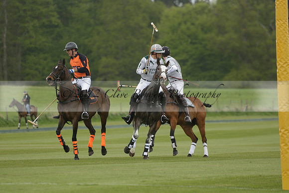 Four Quarters Orange v Ferne Park  in a Dollar Cup Polo match 2013.05.13