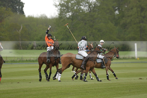 Four Quarters Orange v Ferne Park  in a Dollar Cup Polo match 2013.05.13