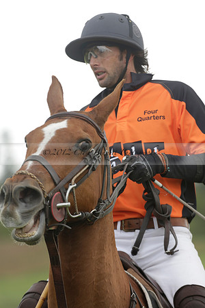 Four Quarters Orange v Ferne Park  in a Dollar Cup Polo match 2013.05.13
