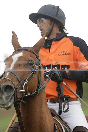 Four Quarters Orange v Ferne Park  in a Dollar Cup Polo match 2013.05.13