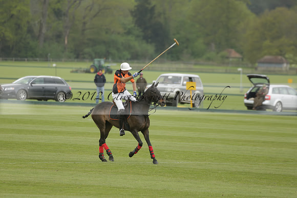 Four Quarters Orange v Ferne Park  in a Dollar Cup Polo match 2013.05.13