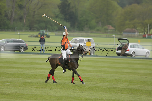 Four Quarters Orange v Ferne Park  in a Dollar Cup Polo match 2013.05.13